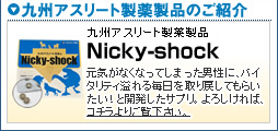 �j���z�������^Nicky-shock�j�b�L�[�V���b�N�̏ڍ׃y�[�W�̓R�`����